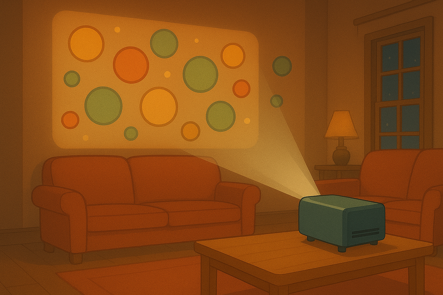 projection options: wall, window, floating ✨