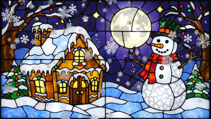 HolidayGlow Window Projection SG